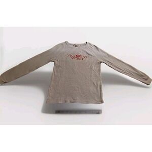 Victoria's‎ Secret Waffle Henley Pajama Top Size XS